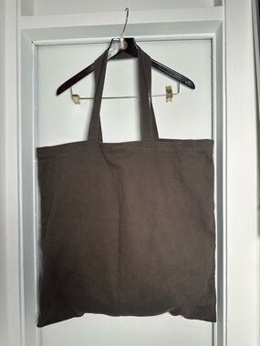 Rick Owens Mainline Canvas Tote Bag Brown Large Minimal Minimalist Designer